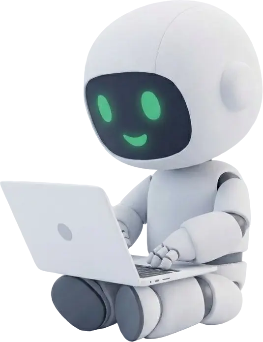 EvoWeb mascotte working